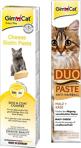 Gimcat Cheese Paste Biotin Peynirli Kedi Macunu 50 Gr + Duo Paste Peynirli Malt 50 Gr