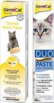 Gimcat Cheese Paste Biotin Peynirli Kedi Macunu 50 Gr + Duo Paste Ton Balıklı Kedi Macunu 50 Gr