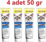 Gimcat Multivitamin 200 Gr Duo Ton Balıklı Kedi Macunu 50 Grx4 Ad