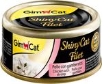 Gimcat Shinycat Kıyılmış Fileto Tavuklu ve Karidesli 70 gr Yetişkin Kedi Konservesi