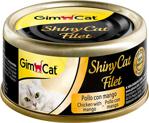 Gimcat Shinycat Kıyılmış Fileto Tavuklu ve Mangolu 70 gr Yetişkin Kedi Konservesi