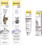 Gimcat Taurine 50Gr + Anti-Stress 50Gr + Anti-Hairball Malt 20Gr Paste Kedi Macunları