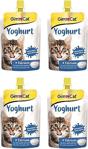 Gimcat Yoğurt 150 Gr. X 4 Kediler İçin Lezzetli Ödül Likit Kedi Ödülü