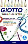 Giotto Turbo Glitter 8 Renk Simli Keçeli Kalem