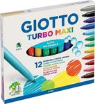 Giotto Turbo Maxi 12 Renk Keçeli Boya Kalemi