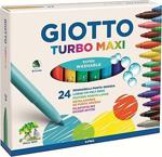 Giotto Turbo Maxi Keçe Uçlu Kalem 24'Lü