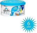 Glade Clean Temiz Çarşaf Ferahlığı 70 Gr 6\'lı Mini Jel Oda Kokusu