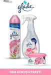 Glade Oda Kokusu Paketi Aerosol 259Ml+Gül Bahçesi Kokusu 500Ml+Mini Jel Meyve Ve Çiçek Buketi 70G