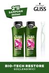 Gliss Bio-Tech Güçlendirici Şampuan 360 ml x 2 Adet
