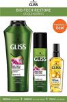 Gliss Bio-Tech Güçlendirici Şampuan 360 Ml+Durulanmayan Sıvı Saç Kremi 200 Ml+Oil Elixir Yağ Iksiri 75 Ml