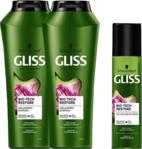 Gliss Bio-Tech Restore Güçlendirici 500 Ml 2 Adet Şampuan + Sıvı Saç Kremi 200 Ml
