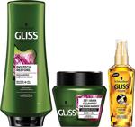 Gliss Bio-Tech Restore Güçlendirici Saç Bakım Seti(Saç Bakım Kremi360Ml+Saç Maskesi 300Ml+Yağ İksiri 75Ml)