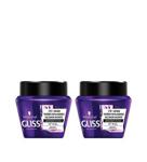 Gliss Intense Therapy Yeniden Yapılandırıcı Saç Maskesi 300 Ml 2'Li