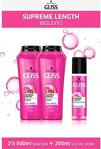 Gliss Supreme Length 500 Ml 2 Adet Şampuan + Sıvı Saç Kremi 200 Ml