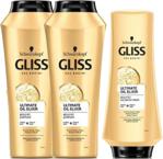 Gliss Ultimate Oil Elixir 500 Ml 2 Adet Şampuan + Saç Kremi 360 Ml