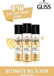 Gliss Ultimate Oil Elixir Sıvı Saç Kremi 200 Ml 3 Adet