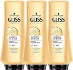 Gliss Ultimate Oil Elixir Yıpranmış Saçlar 360 Ml 3 Adet Bakım Kremi