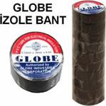 Globe Plastik İzole Elektrik Bandı - Siyah (10' Lu Paket)