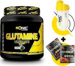 Glutamine Ultimate 900 Gr (Böğürtlen Aromalı) + Shaker Ve 2 Adet Tek Kullanımlık Whey Protein