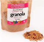 Glutensiz Ürünler Atölyesi Glutensiz Karabuğday Granola - Yaban Mersini Badem 300G