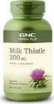 GNC Herbal Plus Milk Thistle Deve Dikeni Tohumu 200 mg 90 Kapsül