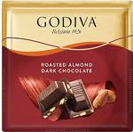 Godiva 60 gr Bademli Bitter Kare Çikolata