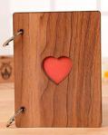 Gojoy Tech & Gifts Mini Kalpli Fotoğraf Albümü, Anı Defteri Ve Kitabı - Kendin Yap Fotoğraf Albümü /Dıy
