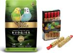 Gold Wings Premium Yemi 1 Kg + Muhabbet Krakeri Ballı Meyveli 10'Lu