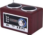 Goldmaster Portatif Retro Bluetooth Radyo Ve Ses Sistemi