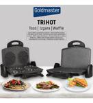 Goldmaster Trihot In-7464 3In1 Granit Waffle Tost Makinesi