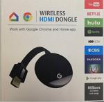 Google Chromecast 2 Siyah Görüntü, Ses Aktarıcı