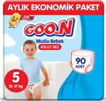 Goon Mutlu Bebek 5 Numara 30'lu 3 Paket Külot Bez