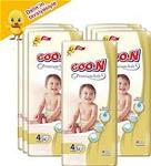 Goon Premium Soft 4 Numara 34'lü 7 Paket Bebek Bezi