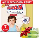 Goon Premium Soft Eko Külot Bebek Bezi 7 Beden 60 Adet Aylık Fırsat Paketi