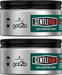 Got2B Gentlemen Saç Şekillendirici Killi Wax 100 Ml X2 Adet