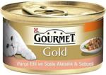 Gourmet Gold Alabalık ve Sebzeli 85 gr Yetişkin Kedi Konservesi