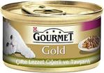 Gourmet Gold Ciğerli Tavşanlı 85 gr Yetişkin Kedi Konservesi