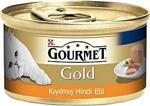 Gourmet Gold Kıyılmış Hindili 85 gr Yetişkin Kedi Konservesi