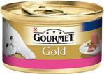 Gourmet Gold Kıyılmış Sığır Etli Konserve Yaş Kedi Maması 85 Gr