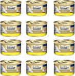 Gourmet Gold Kıyılmış Tavuklu 85 gr 12'li Paket Yetişkin Kedi Konservesi