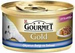 Gourmet Gold Okyanus Balıklı ve Sebzeli 85 gr 6'lı Paket Yetişkin Kedi Konservesi