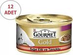 Gourmet Gold Sığır Etli Tavuklu Kedi Konservesi 85 Gr X 12 Adet