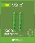 Gp Batteries Recyko 1000 Mah Aaa Şarj Edilebilen Ince Pil 2 Adet