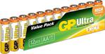 Gp Lr6 Ultra Alkalin Aa 12'Li Kalem Pil