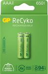 Gp Recyko 650 Mah Aaa 2'Li Şarjlı İnce Kalem Pil