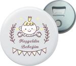 Grafilli Design 013 Hoşgeldin Bebek Magnet Açacak - 10 Adet