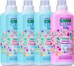 Green Clean Baby Çamaşır Deterjanı 1 Lt. + Çamaşır Deterjanı 1 Lt Çamaşır Deterjanı 1 Lt Yumuşat