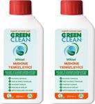 Green Clean Bitkisel Bulaşık Ve Çamaşır Makine Temizleyici 250Ml 2'Li Set