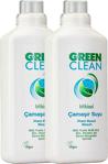 Green Clean Bitkisel Çamaşır Suyu 1 Lt 2' Li Set