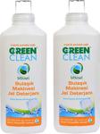 Green Clean Bitkisel Jel Bulaşık (Makina) Deterjanı 2 Adet